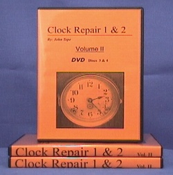 Clock Repair Course Dvd Video Learn To Repair Antique Clocks With